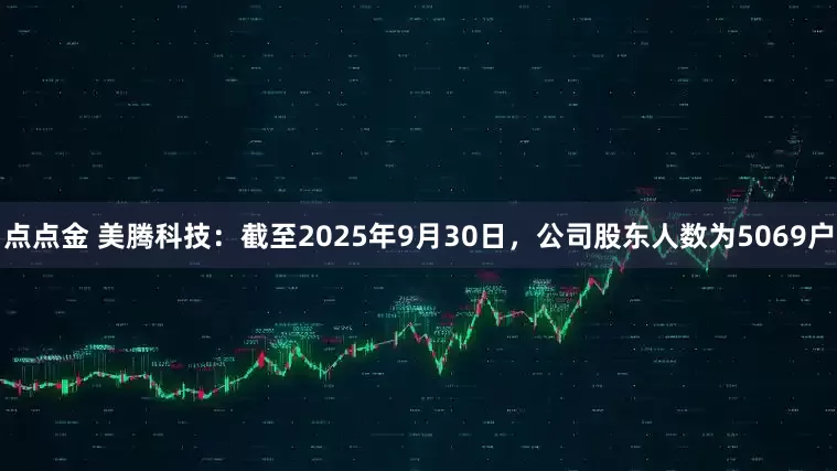 点点金 美腾科技：截至2025年9月30日，公司股东人数为5069户